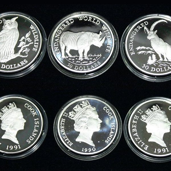 Endangered Wildlife 50$ – Set of 3 Silver Coins #004